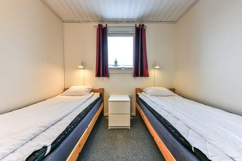 sovrum 1 med 2 enkelsängar